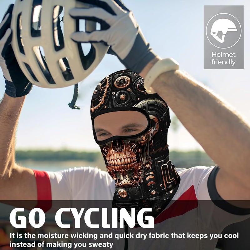 Obacle Balaclava Face Mask Men Women Lightweight for Ski Hunting Cycling Fishing - Image 4